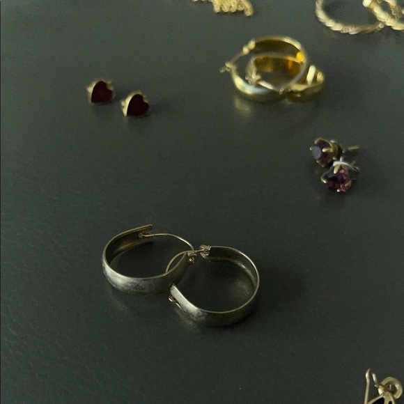 Vintage 13 Sets Elegant Hoop, Stud and Tassel Earring - Picture 2 of 7